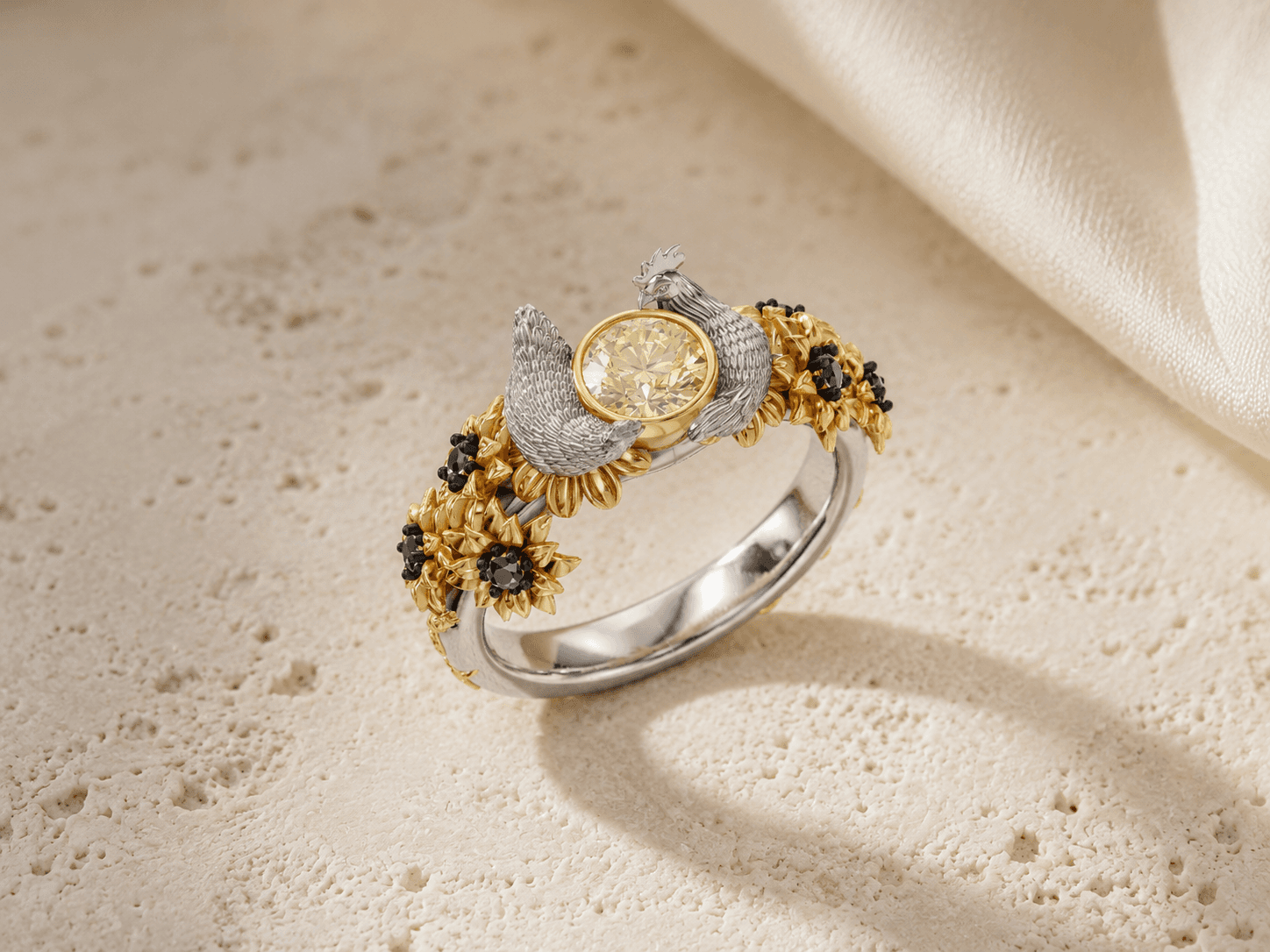 Aviary Bloom ring